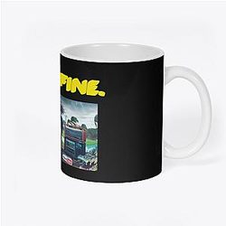 This is Fine DTNDTNK1007 Gray Still Plays Mugs