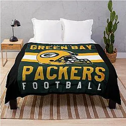 Art & Green Bay Packers Throw Blanket