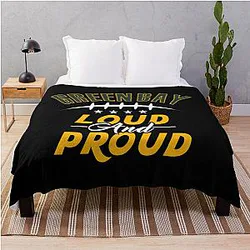 Art Green Bay Packers Throw Blanket