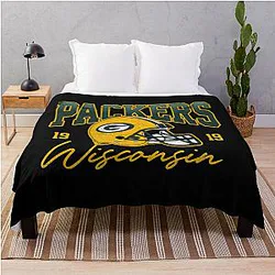 Art Green Bay Packers Throw Blanket