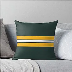 Green Bay Packers Throw Pillow