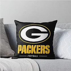 Art Green Bay Packers Throw Pillow