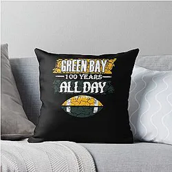Art Green Bay Packers Throw Pillow