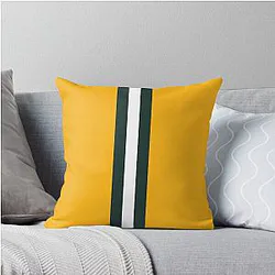 Green Bay Packers Design Throw Pillow