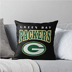 Art Green Bay Packers Throw Pillow