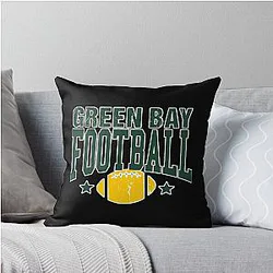 Art Green Bay Packers Throw Pillow