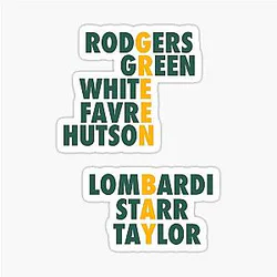 Green Bay Packers Sticker