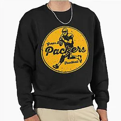 Art - Green Packers Pullover Sweatshirt