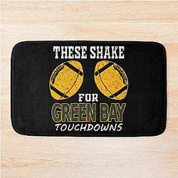 Art Green Bay Packers Bath Mat