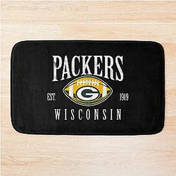 Art Green Bay Packers Bath Mat