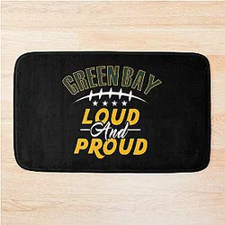 Art Green Bay Packers Bath Mat