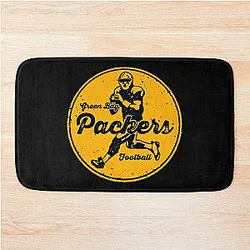 Art Green Bay Packers Bath Mat