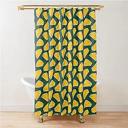 Green Bay Packers Pattern Shower Curtain