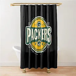 Art Green Bay Packers Shower Curtain