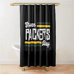 Art for Green Bay Packers Shower Curtain