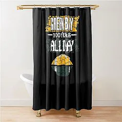 Art for Green Bay Packers Shower Curtain