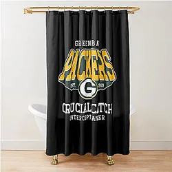 Green Bay Packers Shower Curtain