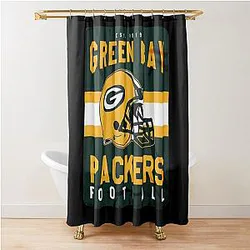 Art Green Bay Packers Shower Curtain