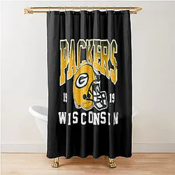 Art Green Bay Packers Shower Curtain