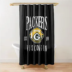 Art Green Bay Packers Shower Curtain