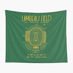 Green Bay Packers Lambeau Field Stadium Print