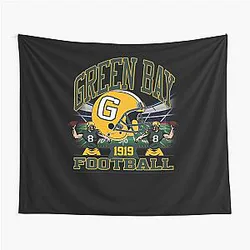 Art and Green Bay Packers Tapestry