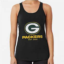 Art Green Bay Packers Racerback Tank