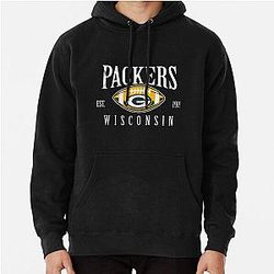 Art Green Bay Packers Pullover Hoodie