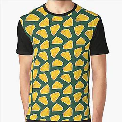 Green Bay Packers Pattern Background Graphic T-Shirt