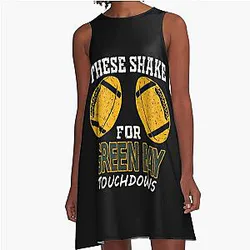 Art Green Bay Packers A-Line Dress