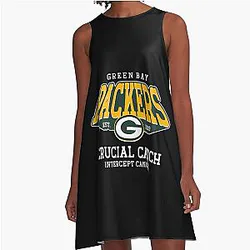 Art Green Bay Packers A-Line Dress