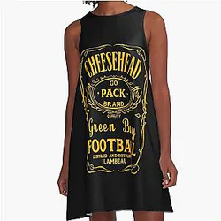 Art Green Bay Packers A-Line Dress