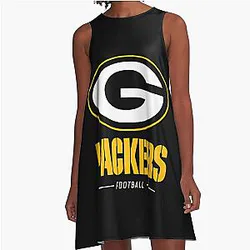 Green Bay Packers A-Line Dress