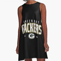 Art Green Bay Packers A-Line Dress