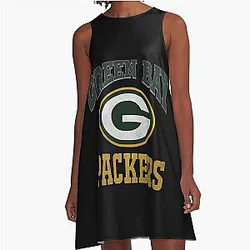 Art Green Bay Packers A-Line Dress