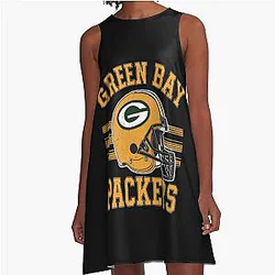 Art Green Bay Packers A-Line Dress