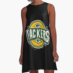 Art Green Bay Packers A-Line Dress