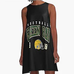 Art Green Bay Packers A-Line Dress