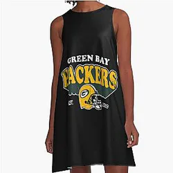 Art Green Bay Packers A-Line Dress