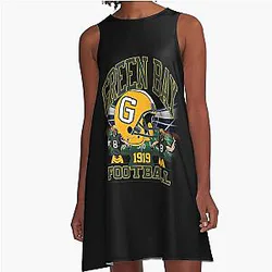 Art for Green Bay Packers A-Line Dress