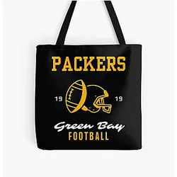 Art - Green Bay Packers Tote Bag
