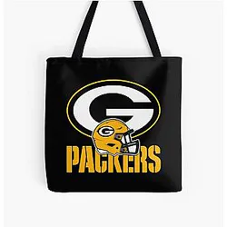 Art Green Bay Packers All Over Print Tote Bag