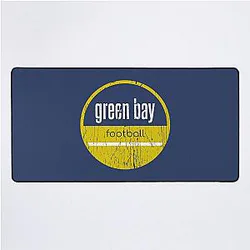 green bay packers football mat