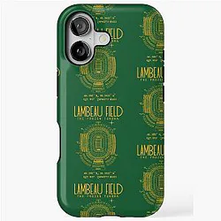 Green Bay Packers Lambeau Field Stadium Poster Print iPhone Tough Case becomes:
Green Bay Packers Lambeau Field iPhone Tough Case