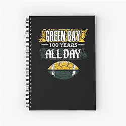 Art Green Bay Packers Notebook