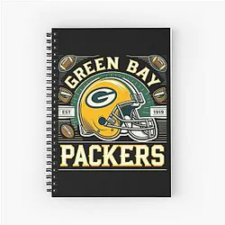 Art Green Bay Packers Notebook