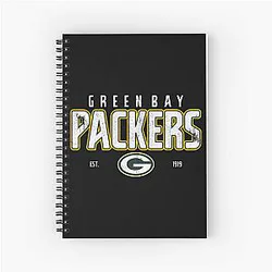 Art Green Bay Packers Notebook