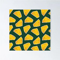 Green Bay Packers Pattern Poster