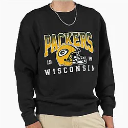 Art Green Bay Packers Pullover Sweatshirt