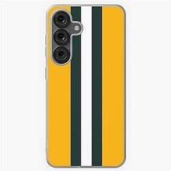 Green Bay Packers Stripes Design for Samsung Galaxy Soft Case